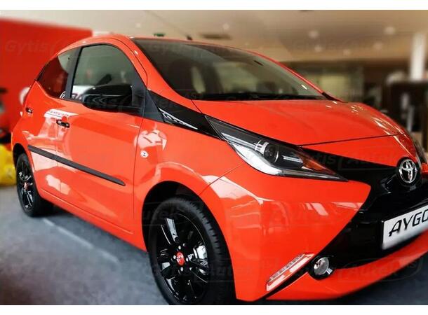 Sidolister. Plast Toyota Aygo 2014-2021 