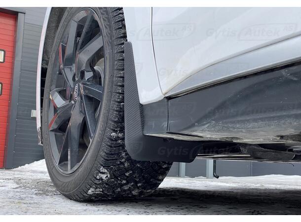 Stänkskydd. Fram och bak. Plast BYD Han 2022-> 
