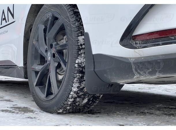 Stänkskydd. Fram och bak. Plast BYD Han 2022-> 