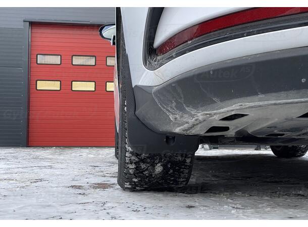 Stänkskydd. Fram och bak. Plast BYD Han 2022-> 