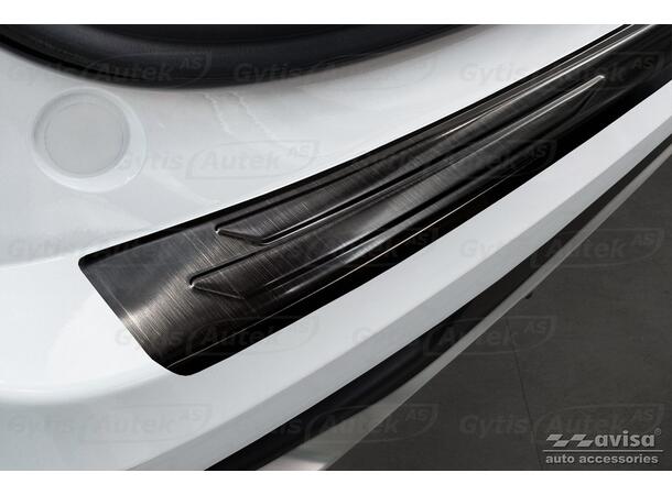 Stötfångarskydd. Mörk. Stål Lexus NX 2022-> 