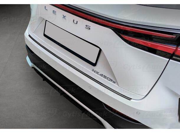 Stötfångarskydd. Mörk. Stål Lexus NX 2022-> 