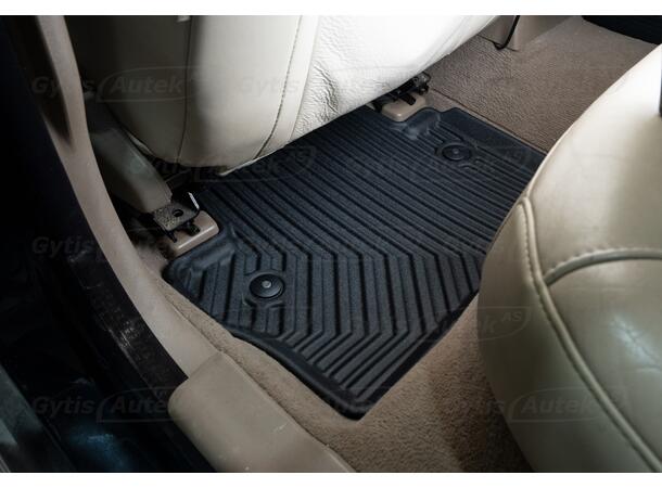 Bilmattor. Gummi Volvo XC70 2007-2016 