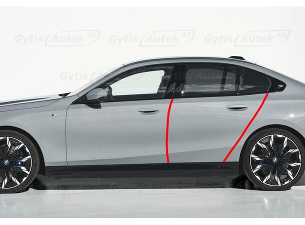 Dörrkantsskydd | PPF-folie | BMW i5 G60 2024-> | gytek.se