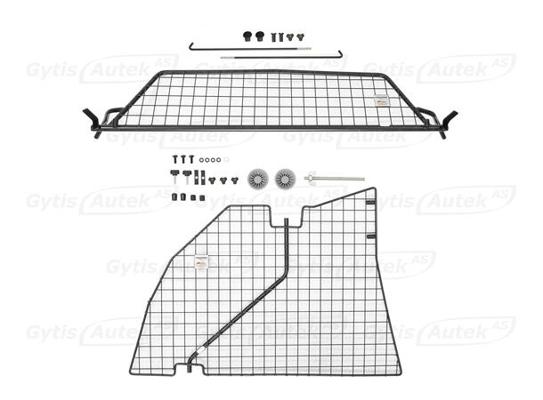 Hund-/Lastgaller med avdelare | Toyota Corolla 2019-> | gytek.se