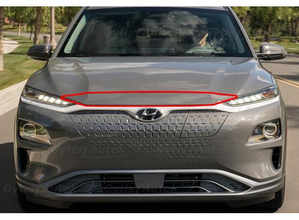 Huvskydd - Folie | Hyundai Kona EV 2018-2021 | gytek.se