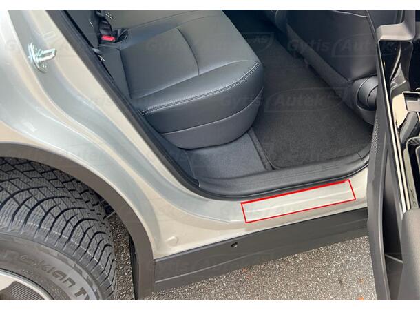 Instegsskydd. Folie. PPF Toyota bZ4X 2022-> 