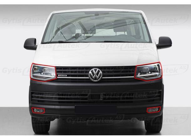 Lyktskydd - Folie | VW T6 2016-2019 | gytek.se