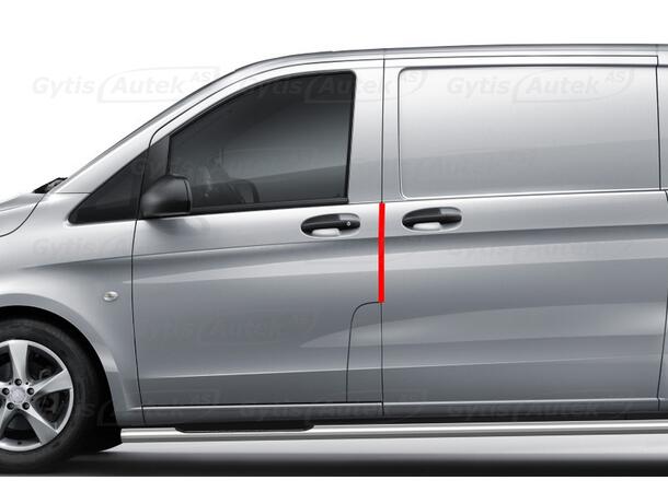 PPF-folie | Dørkant | MB Vito W447 2015-> | gytisautek.no