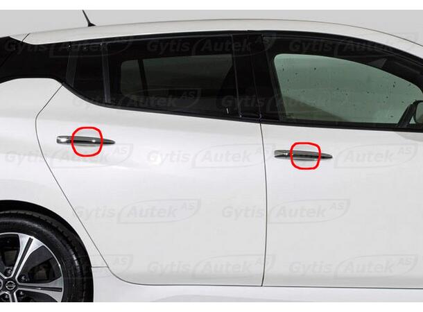 PPF folie | Nissan Leaf 2018-> | Dørhåndtak | gytisautek.no