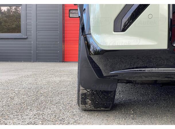 Stänkskydd. Fram och bak. Plast Kia EV3 2024-> 