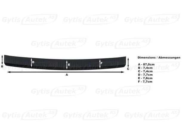Stötfångarskydd / Lastskydd | Hyundai ix20 2011-2014 | gytek.se