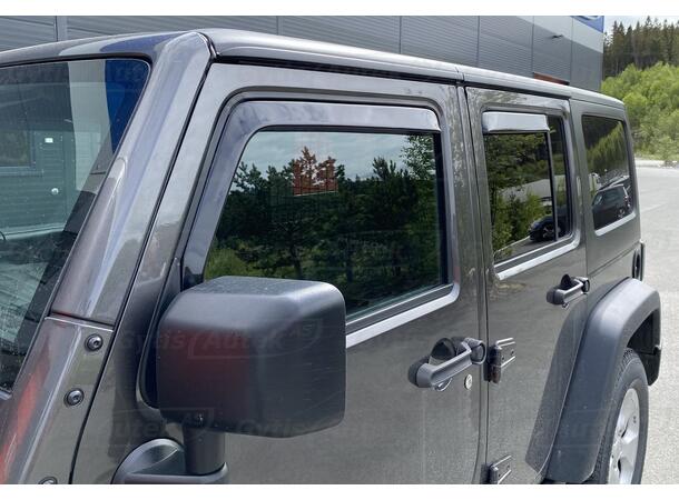 Vindavvisare till Jeep Wrangler 2007-2018 | gytek.se