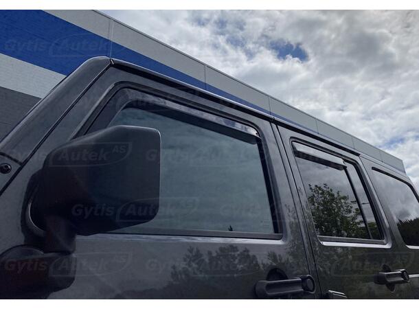 Vindavvisare till Jeep Wrangler 2007-2018 | gytek.se