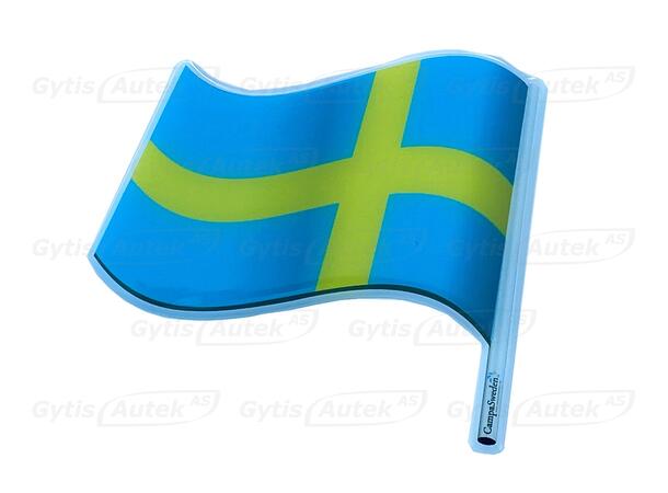 3D-klistermärke. Sverige Universell 