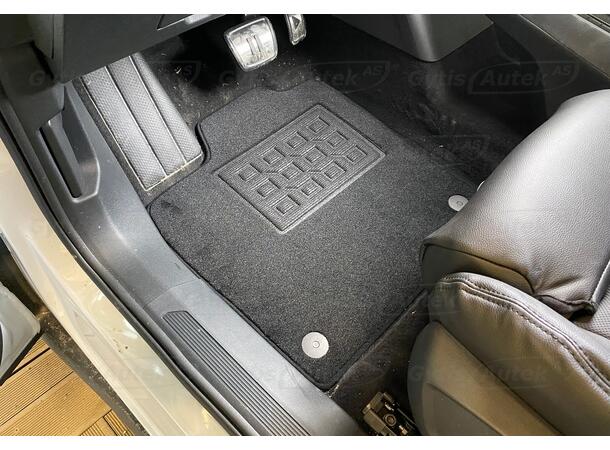 Bilmattor. Textil Skoda Elroq 2025-> 