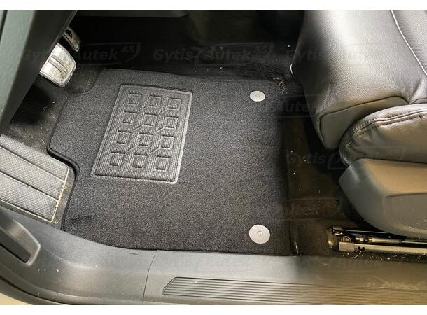 Bilmattor. Textil Skoda Elroq 2025-> 