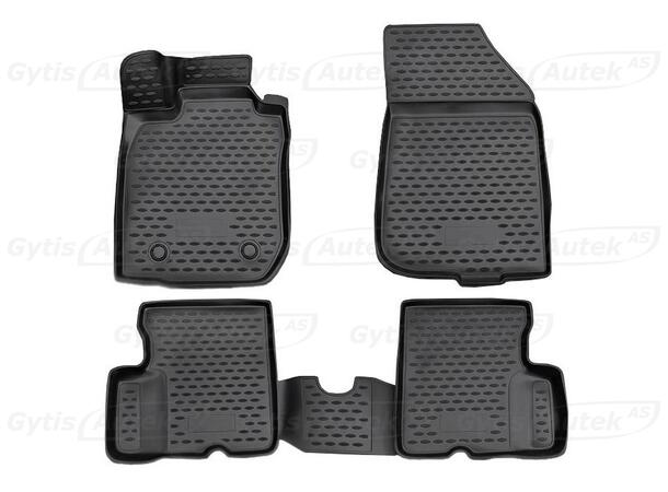 Bilmattor till Dacia Duster 2010-2017 | gytek.se