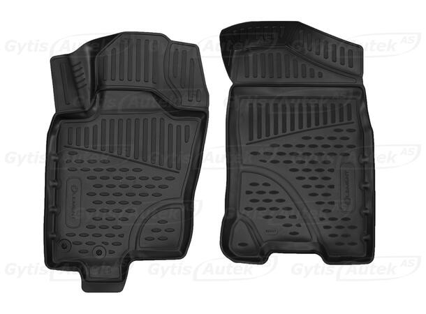 Bilmattor till Nissan Navara 2016-> | gytek.se