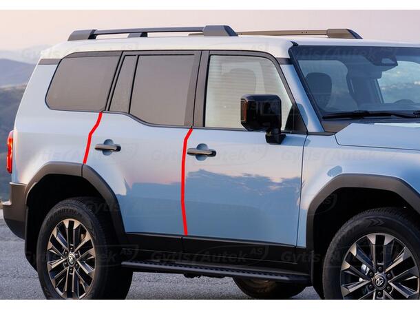 Dörrkantsskydd | PPF |  Toyota Land Cruiser 250 2025-> | gytek.se