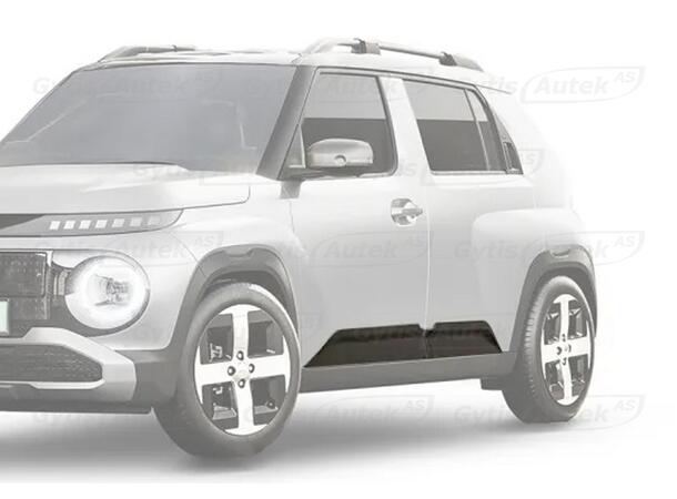 Sidolister | Hyundai Inster 2025-> | gytek.se