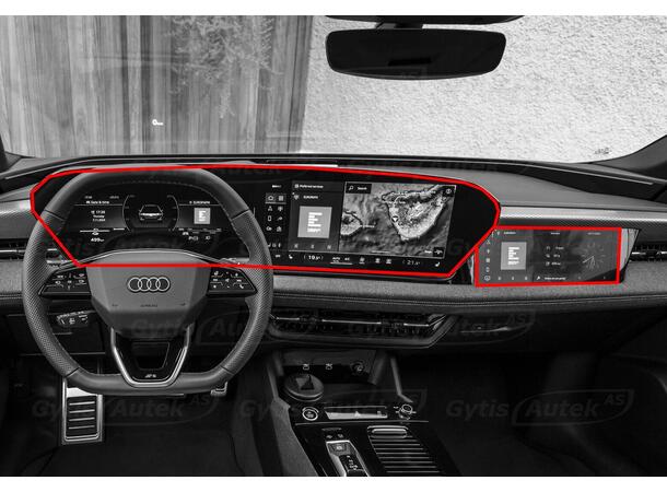 Skjermbeskyttere | Audi A6 e-tron 2025-> | gytisautek.no