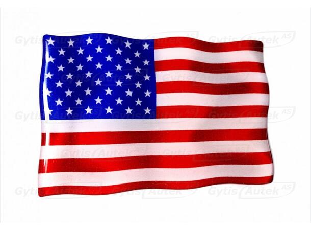 3D-klistermärke. USA Universell 