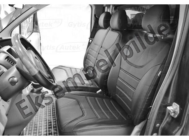 Bilklädsel. 1 + 2 säten. Konstläder VW T7 2025-> 
