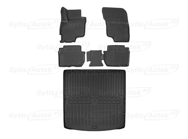 Bilmattesett Mitsubishi Outlander 2014-2019 PHEV | gytisautek.no