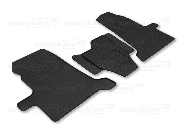 Bilmattor. Gummi. B-vara Ford Transit 2000-2006 