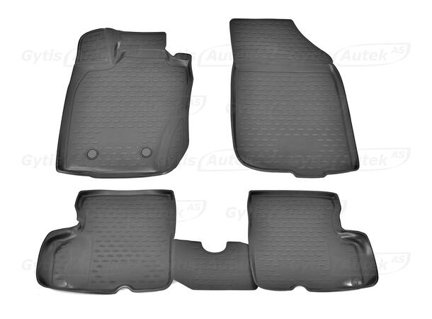 Bilmattor till Dacia Duster 2010-2017 | gytek.se