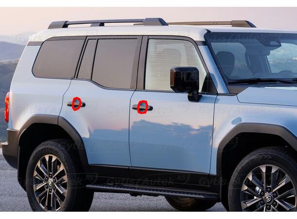 Dörrhandtagsskydd | PPF | Toyota Land Cruiser 250 2025-> | gytek.se