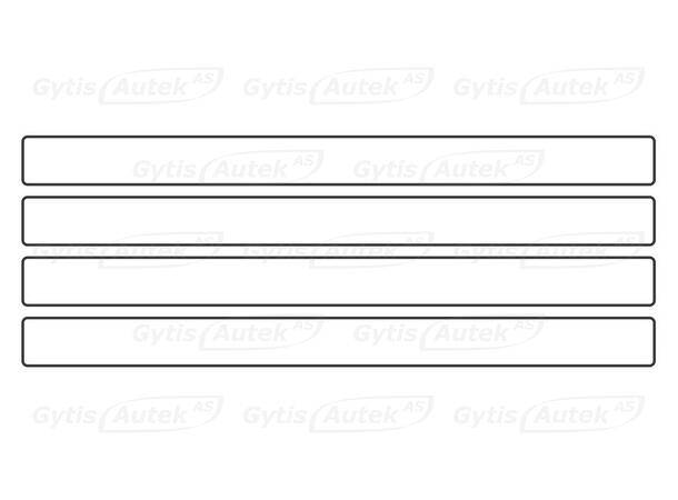 Dørhåndtakbeskyttere | PPF | Isuzu D-Max 2021-> | gytisautek.no