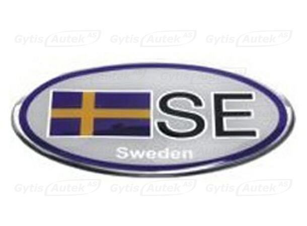3D-klistermärke. Sverige Universell 