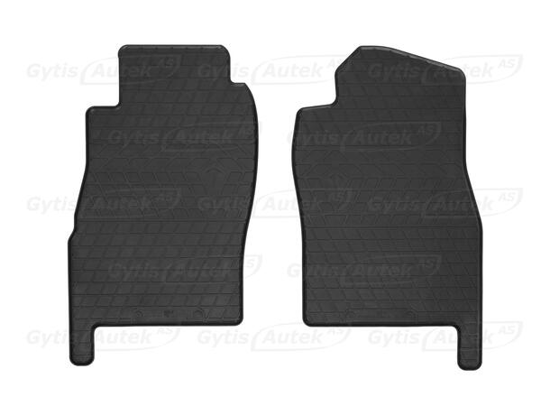 Bilmattor. Fram. Gummi Nissan Patrol 1997-2010 