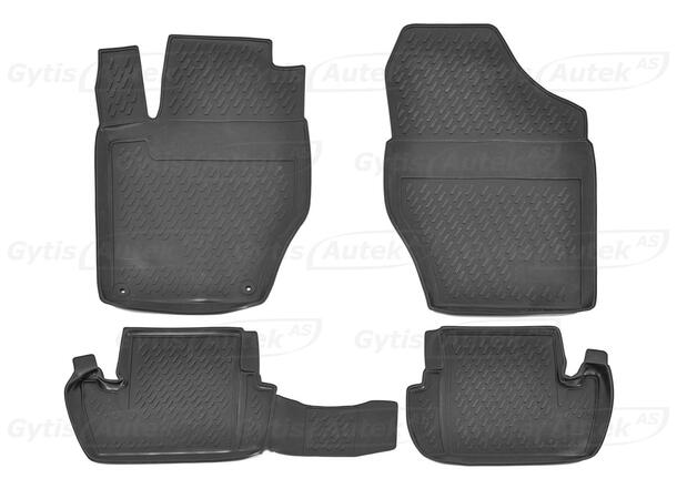 Bilmattor till Citroen C4 2010-2018 | gytek.se