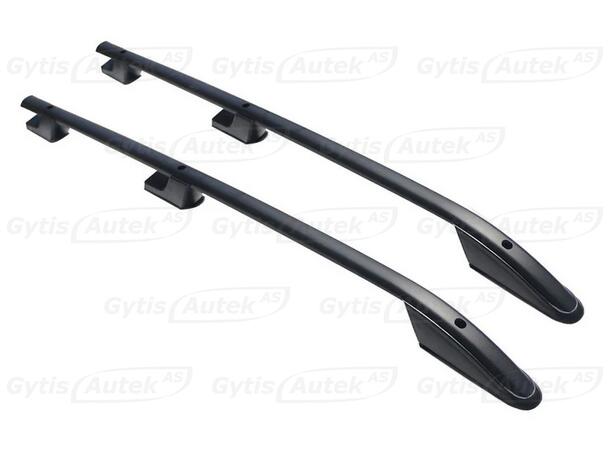 Takreling. Svart. Aluminium Ford Ranger 2023-> 
