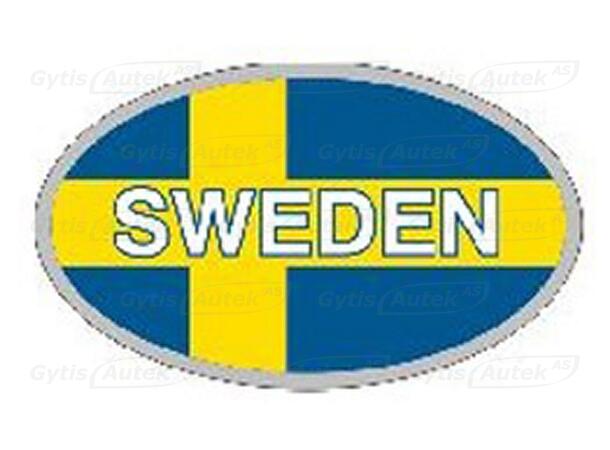 3D klistremerke. Sverige Universalt 