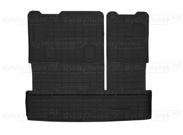 Bagagerumsmatta med rygg | Cadillac Escalade 2015-2020 | gytek.se