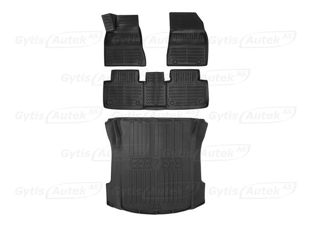 Bilmatta set | Tesla Model 3 2018-2023 | gytek.se