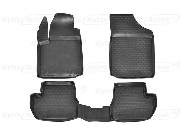 Bilmattor till Citroen C2 2003-2009 | gytek.se