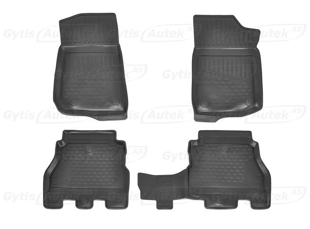 Bilmattor till Jeep Wrangler 2018-> | gytek.se
