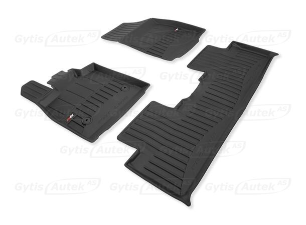 Gulvmatter. Gummi BYD Seal U 2024-> 