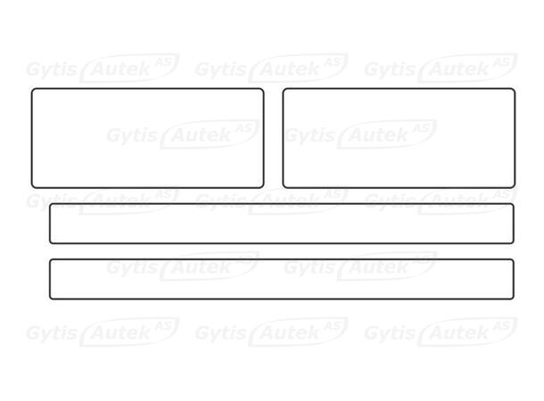 Instegsskydd | PPF-folie | Fiat Scudo 2022-> | gytek.se