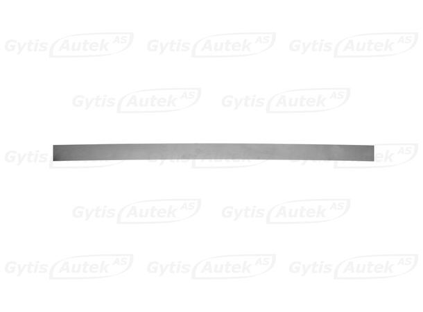 List för nederkant på bakläm. Mörk. Stål VW Amarok 2010-2020 