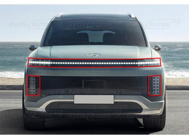 Lyktskydd | PPF-folie | Hyundai IONIQ 9 2025-> | gytek.se