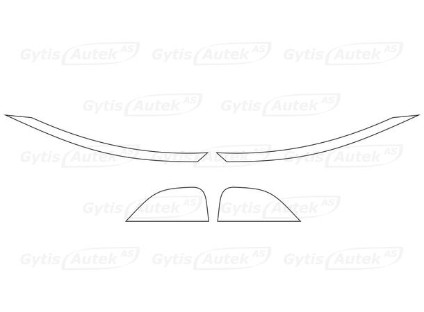 Lyktskydd | PPF-folie | Xpeng G6 2024-> | gytek.se