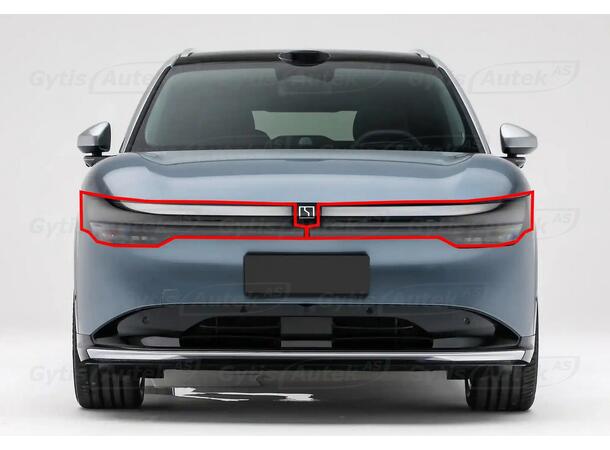 Lyktskydd | PPF-folie | Zeekr 7X 2025-> | gytek.se