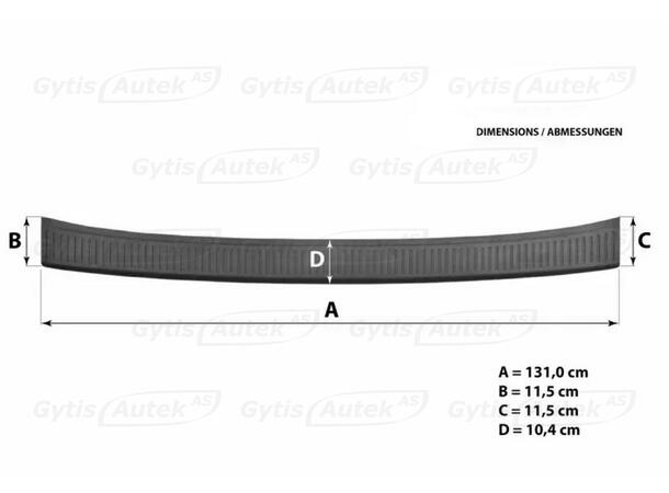 Stötfångarskydd | Renault Kangoo 2022-> | gytek.se