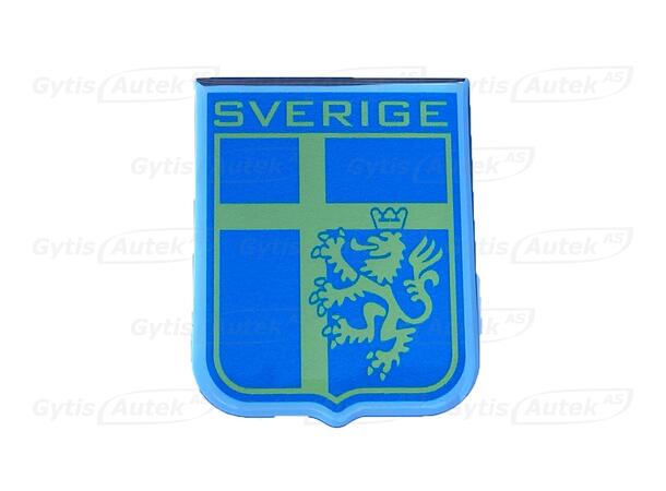 3D-klistermärke. Sverige Universell 